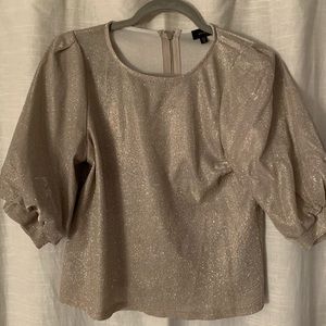 Metallic/Sparkly top